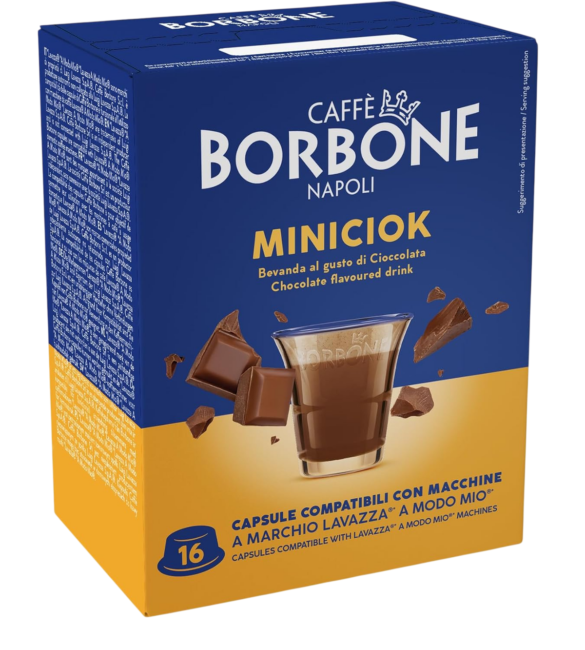 16 Capsule Borbone A Modo Mio - Gusto Miniciok Caffè Borbone
