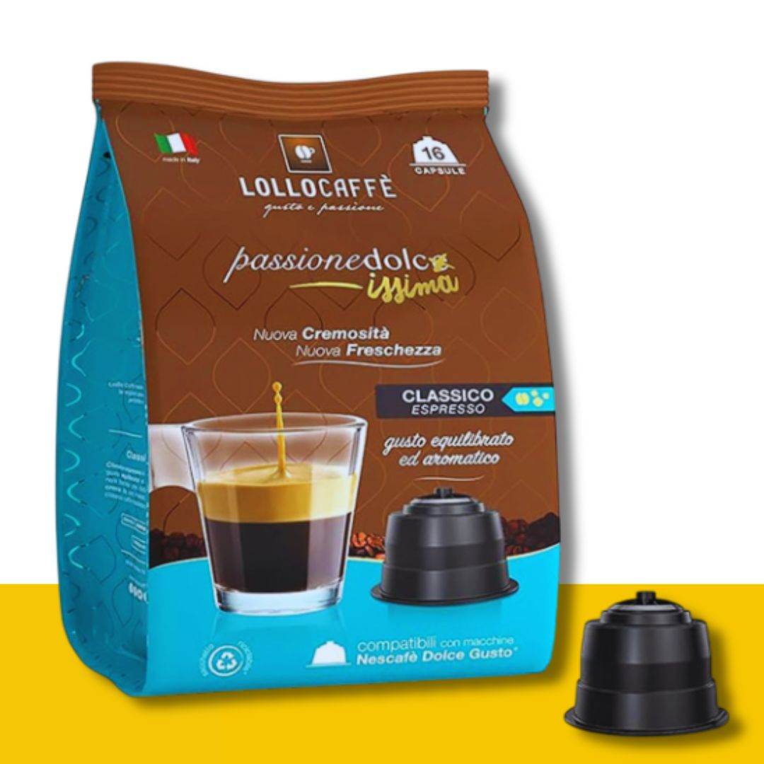 Capsule Dolce Gusto Lollo Caffè Miscela Classica - Ital Cialde