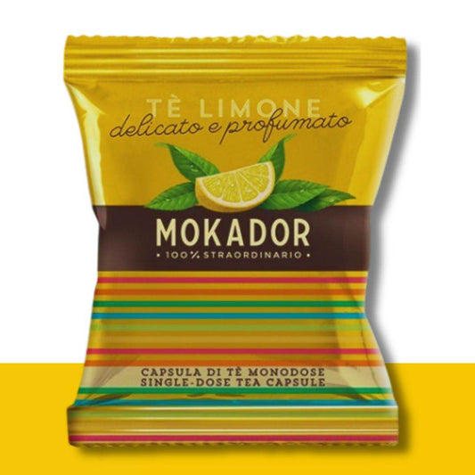50 Capsule Mokador Thè al Limone - Ital Cialde