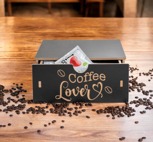 Cassetto Portacialde/Capsule Caffè in Legno Basic - Ital Cialde