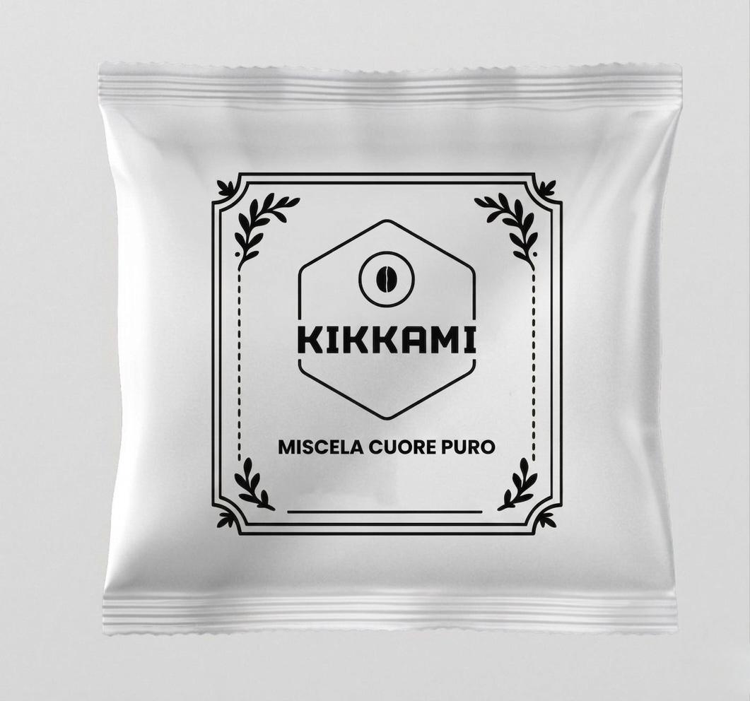 100 Cialde Caffè KIKKAMI Cuore Puro Kikkami