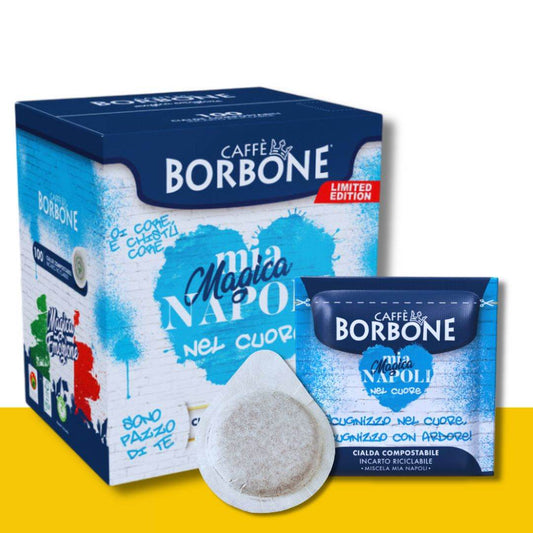 100 Cialde Caffè Borbone Mia Magica NAPOLI - Ital Cialde