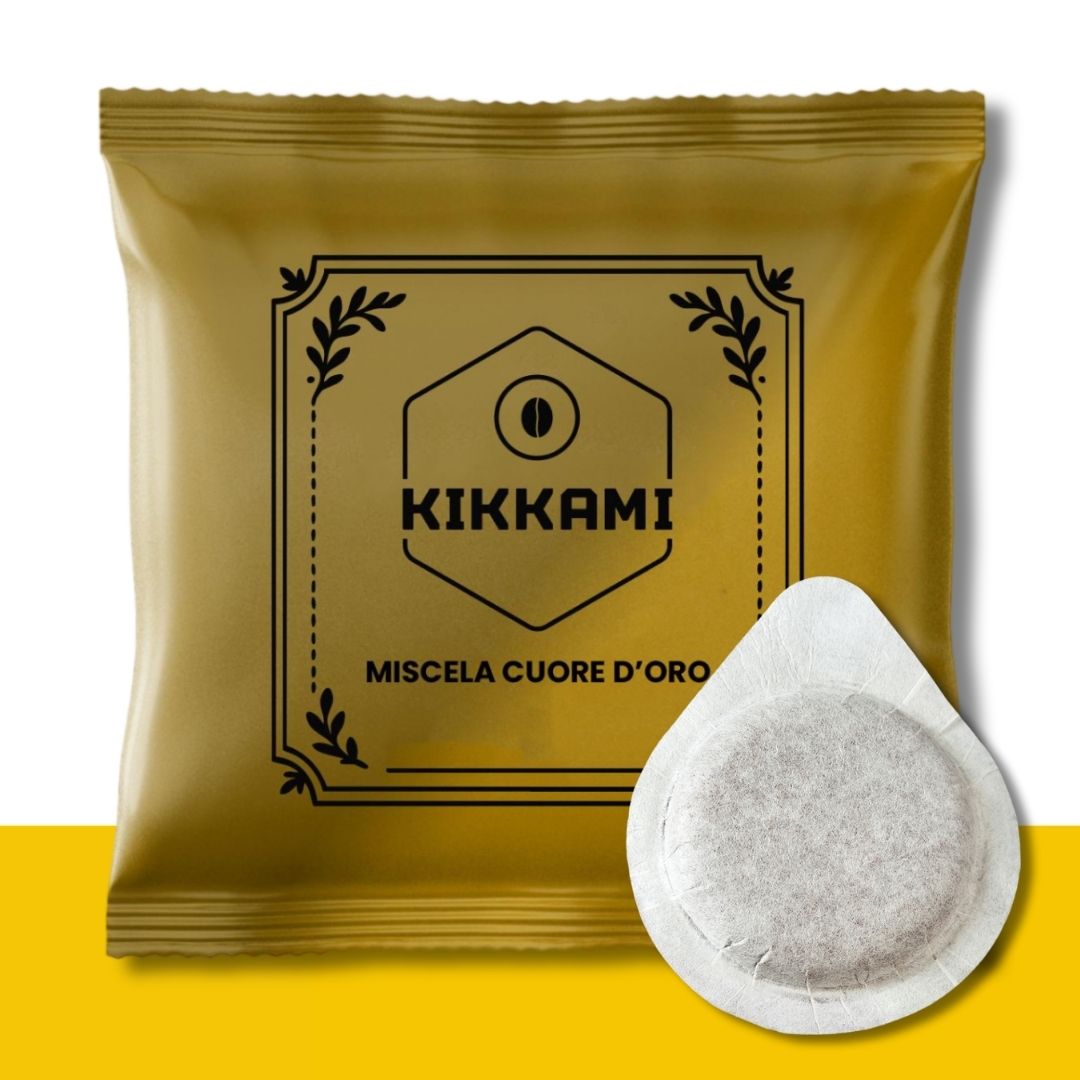 150 Cialde Caffè KIKKAMI Miscela Cuore d'Oro Kikkami
