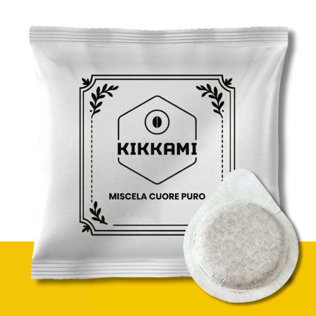 100 Cialde Caffè KIKKAMI Cuore Puro Kikkami