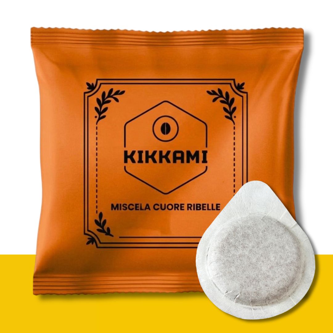 150 Cialde Caffè KIKKAMI Cuore Ribelle Kikkami