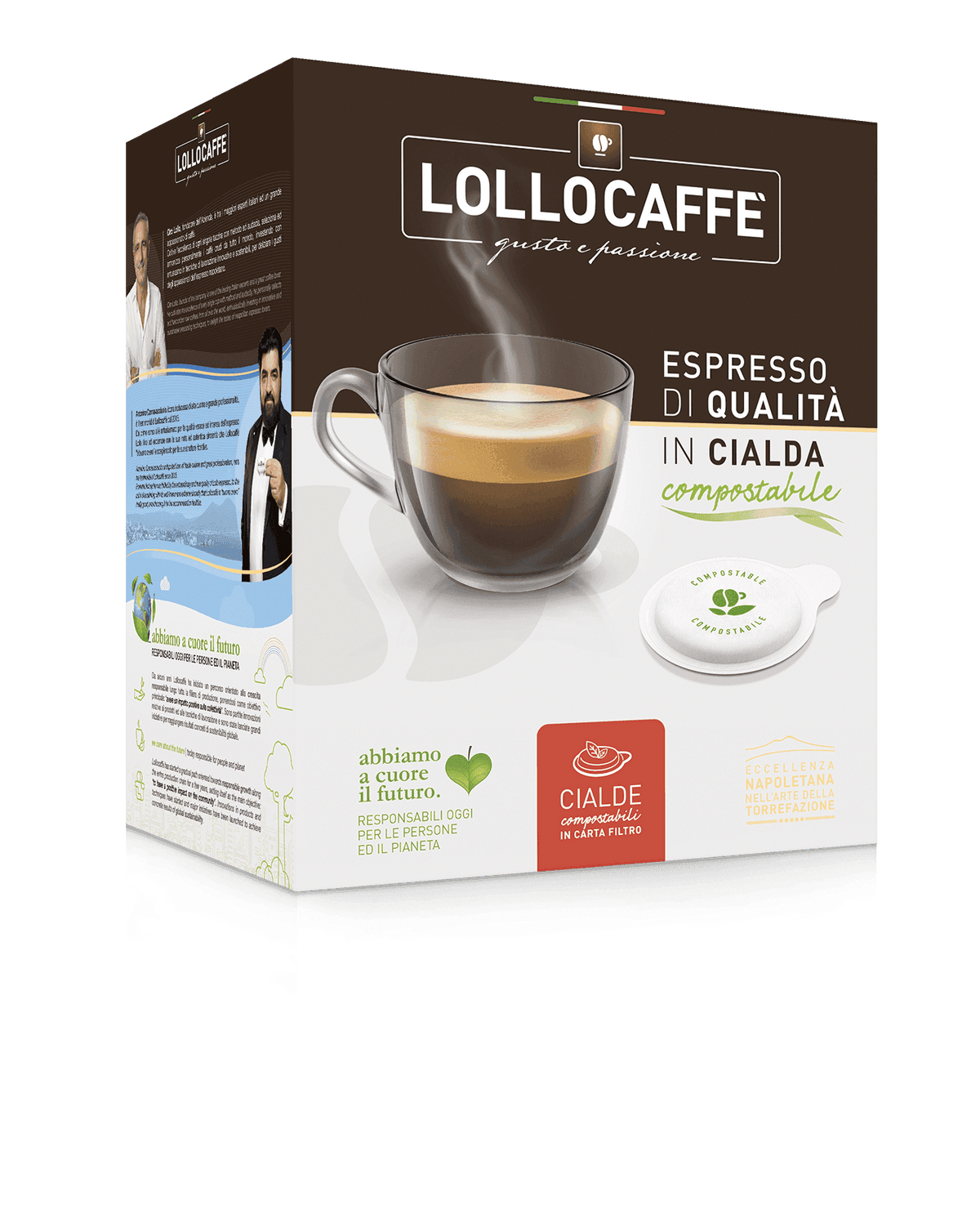 150 Cialde Lollo Caffè Miscela Argento - Ital Cialde
