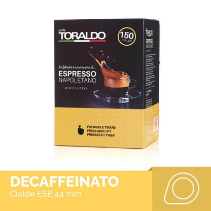 150 Cialde Caffè Toraldo Miscela Dek - Ital Cialde