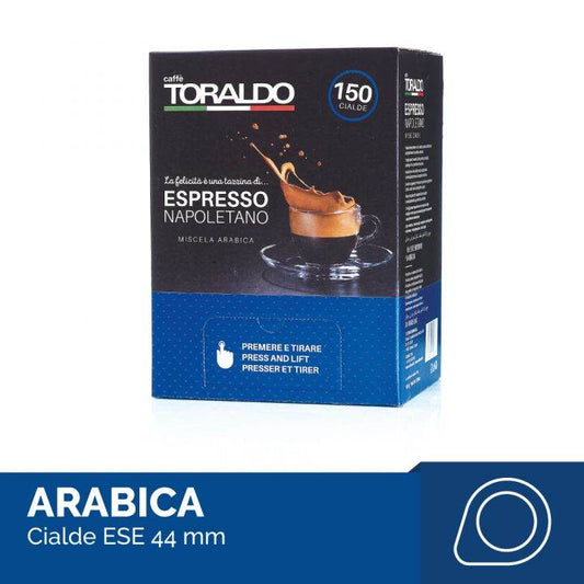 150 Cialde Caffè Toraldo Miscela Arabica - Ital Cialde