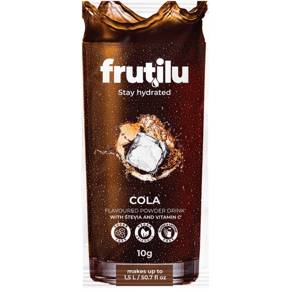 Frutilu Gusto Cola - Bevanda Istantanea in polvere 10g Frutilu