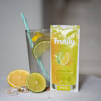 Frutilu Gusto Limone e Lime - Bevanda Istantanea in polvere 10g Frutilu