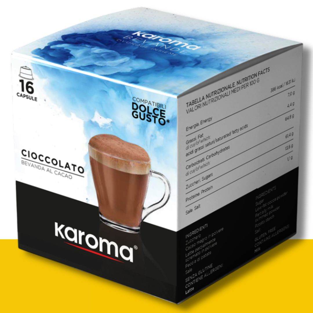 16 Capsule Dolce Gusto Karoma Cioccolato - Ital Cialde