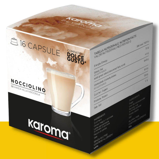 16 Capsule Dolce Gusto Karoma Nocciolino - Ital Cialde