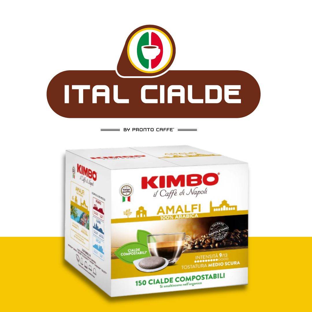 150 Cialde Caffè Kimbo Amalfi - Ital Cialde