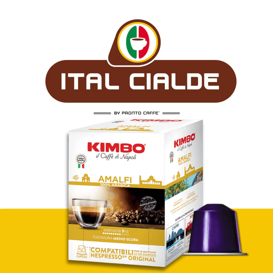 50 Capsule Nespresso Caffè Kimbo Amalfi - Ital Cialde