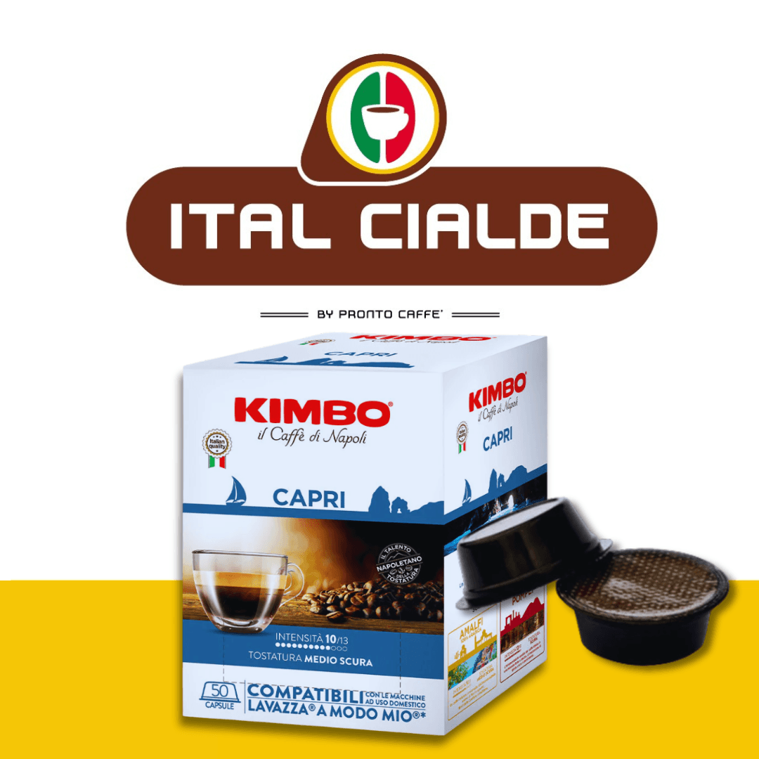 50 Capsule A Modo Mio Caffè Kimbo Capri - Ital Cialde