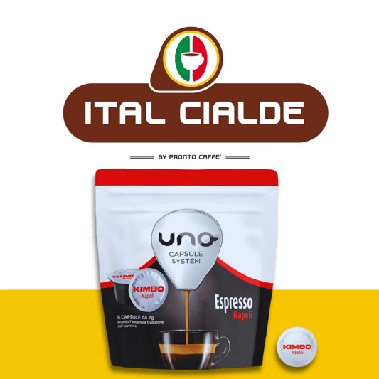 Capsule Uno System Caffè Kimbo Espresso Napoli - Ital Cialde