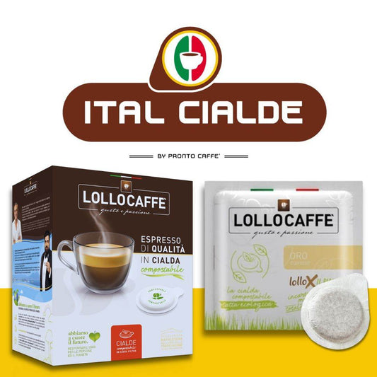 150 Cialde Lollo Caffè Miscela Oro - Ital Cialde