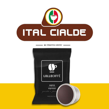 100 Capsule ESSSE Lollo Nero - Ital Cialde