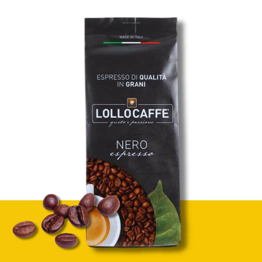 1Kg Caffè in Grani Lollo Miscela Nera - Ital Cialde
