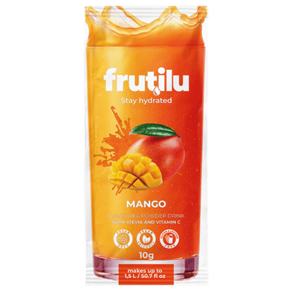 Frutilu Gusto Mango - Bevanda Istantanea in polvere 10g Frutilu