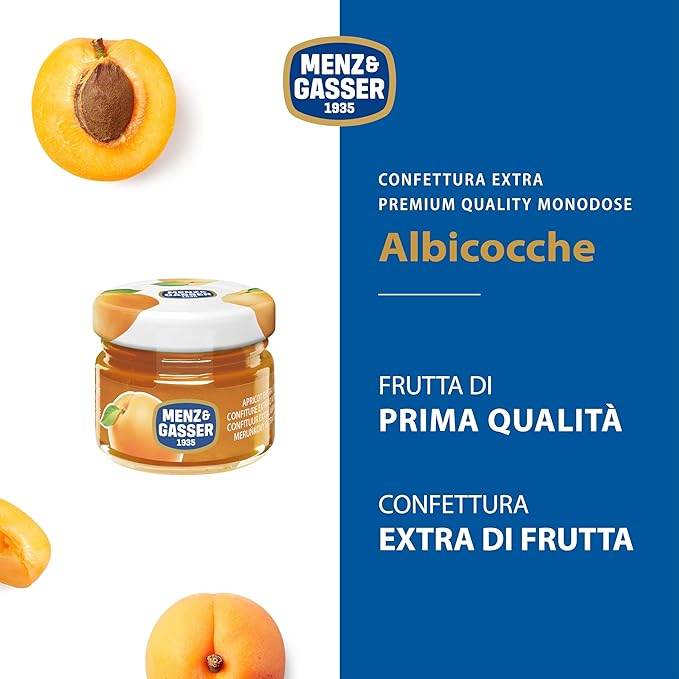 Marmelata Albicocca 28g Menz & Gasser - Ital Cialde