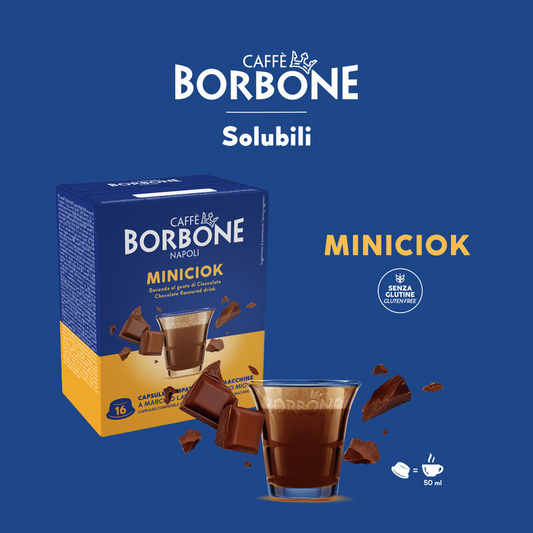 16 Capsule Borbone A Modo Mio - Gusto Miniciok Caffè Borbone