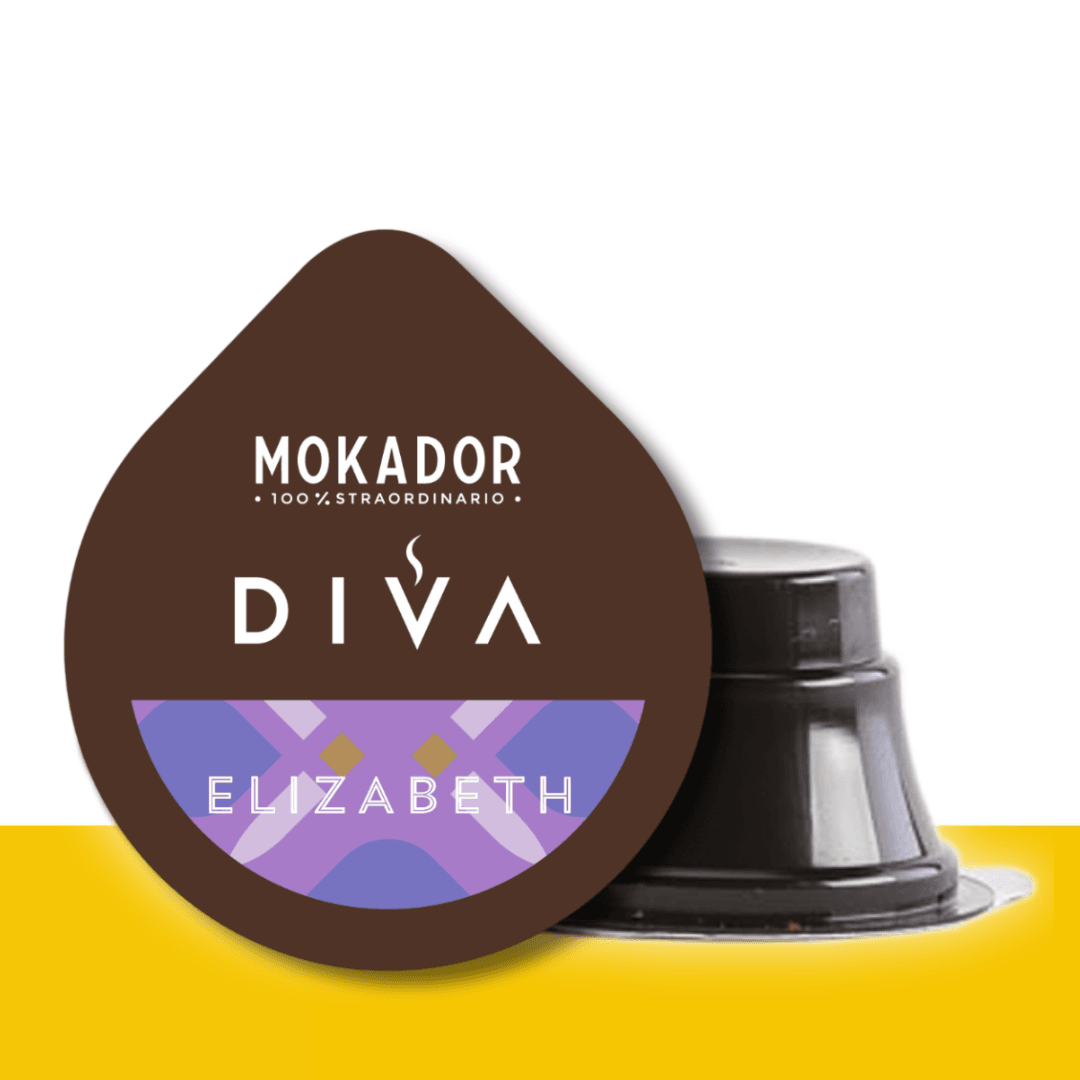 100 Capsule Diva Mokador Elizabeth + Kit Omaggio - Ital Cialde