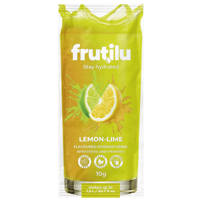 Frutilu Gusto Limone e Lime - Bevanda Istantanea in polvere 10g Frutilu