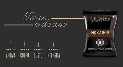 100 Capsule Mokador Più Crema - Ital Cialde
