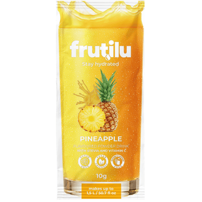 Frutilu Gusto Ananas - Bevanda Istantanea in polvere 10g Frutilu