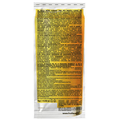 Frutilu Gusto Ananas - Bevanda Istantanea in polvere 10g Frutilu