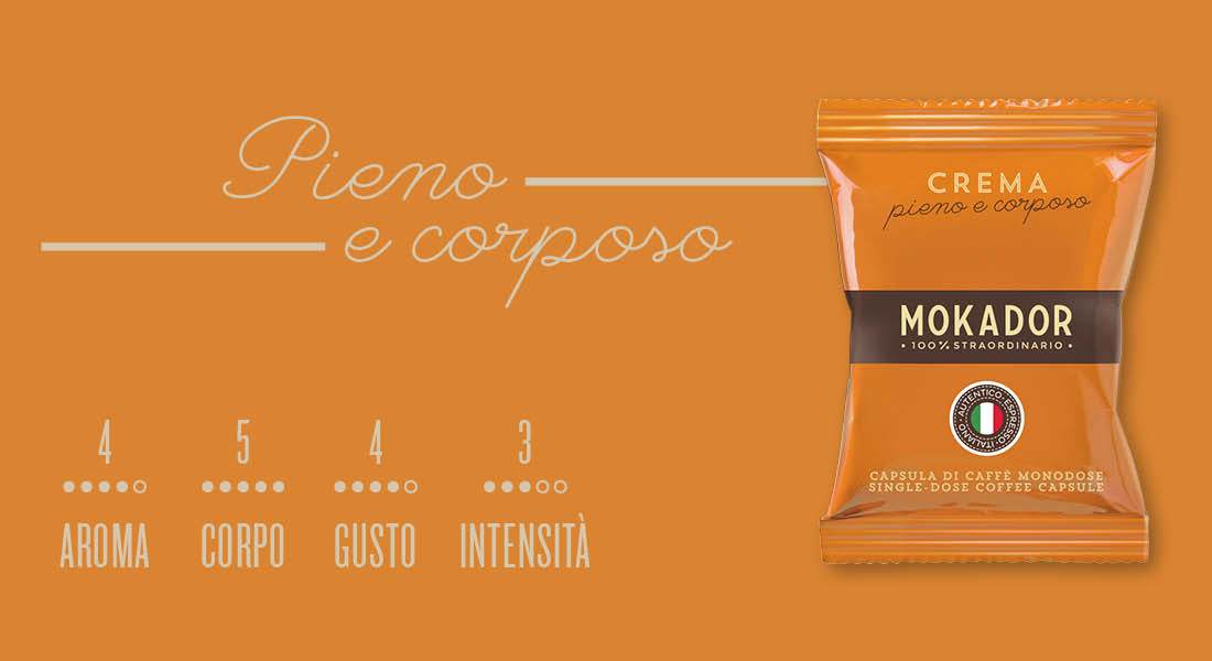 100 Capsule Mokador Crema - Ital Cialde