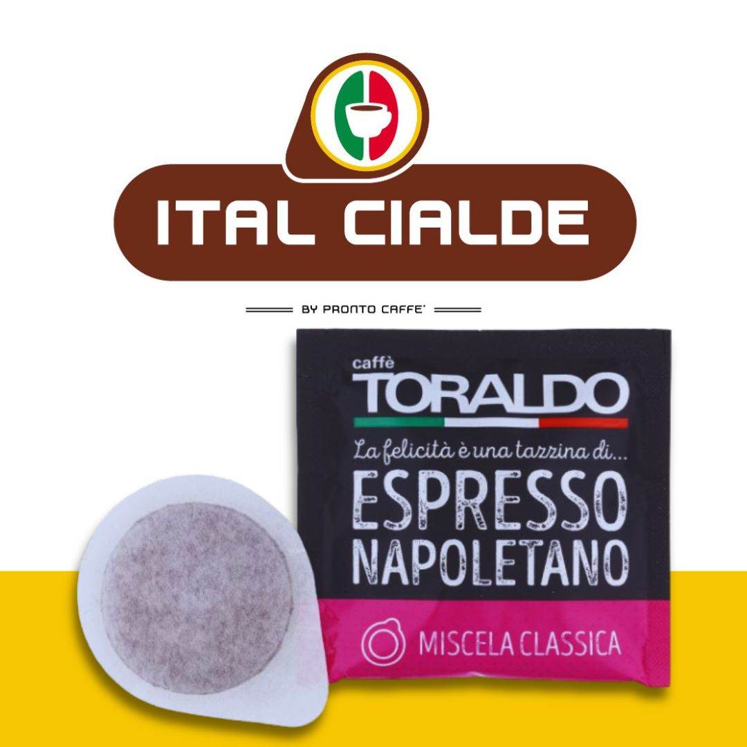 150 Cialde Caffè Toraldo Miscela Classica - Ital Cialde