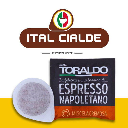 150 Cialde Caffè Toraldo Miscela Cremoso - Ital Cialde