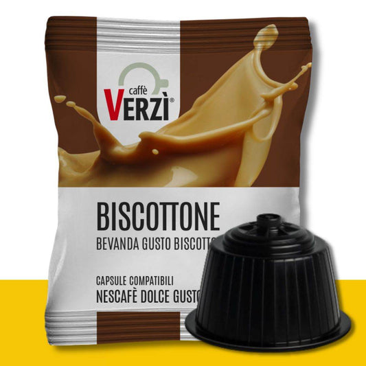 30 Capsule Dolce Gusto Verzì Biscottone - Ital Cialde