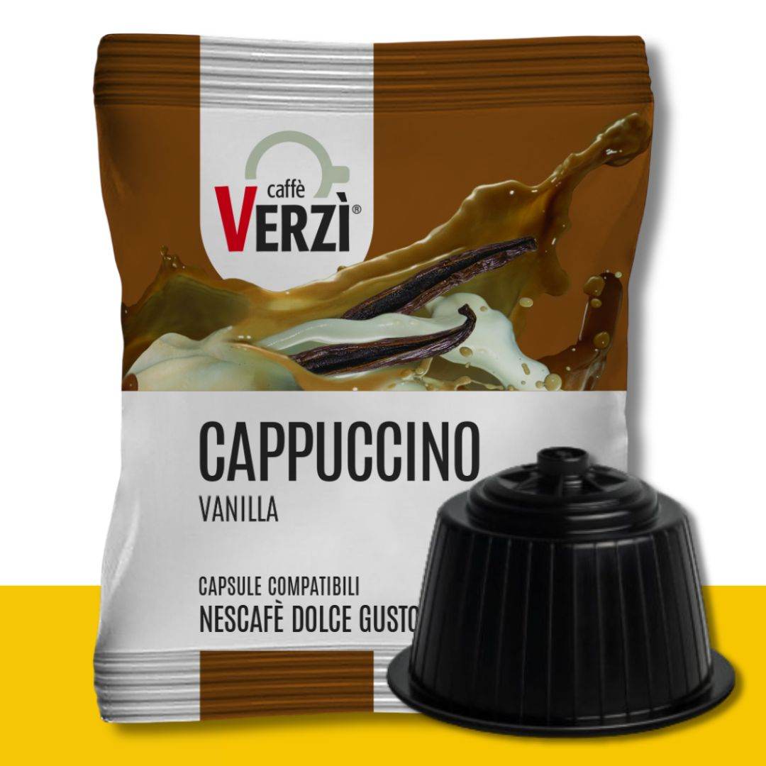 30 Capsule Dolce Gusto Verzì Cappuccino Vaniglia - Ital Cialde